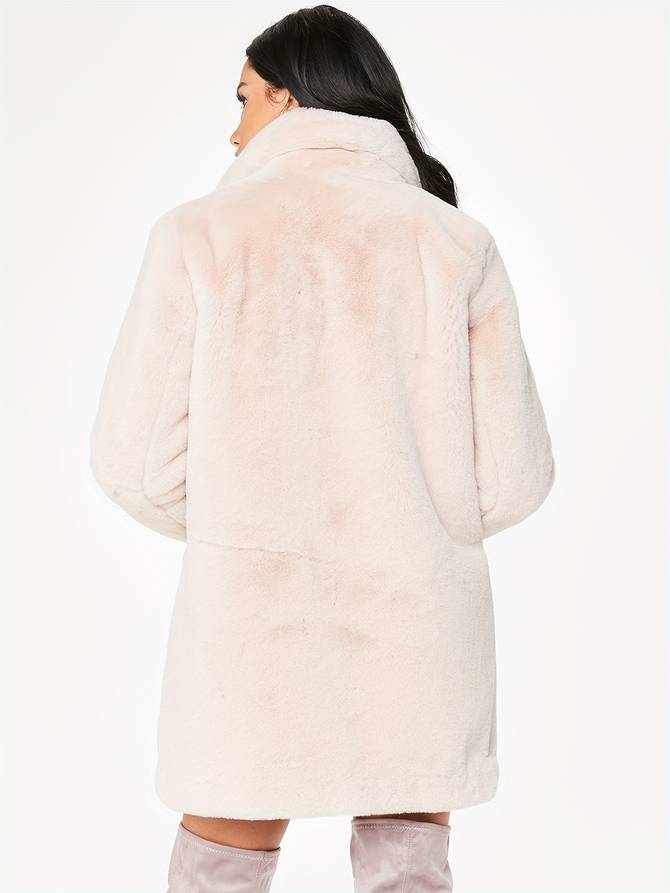 Jenny - Manteau réversible en velours doux avec poches