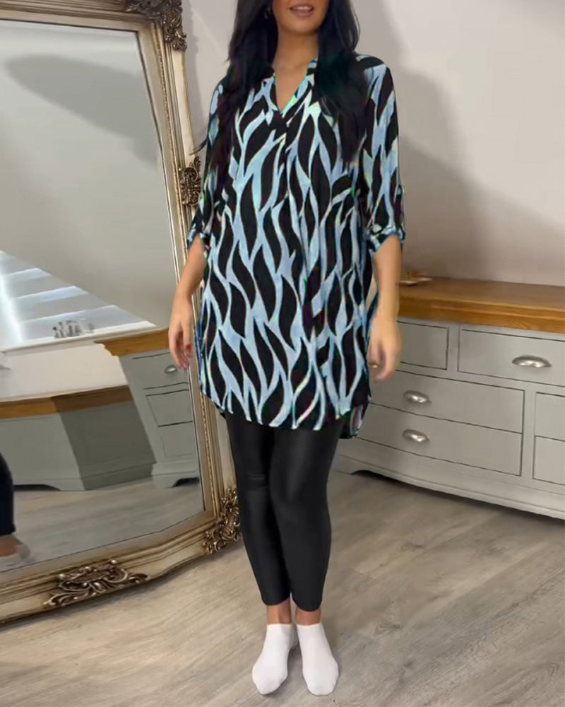 Blouse décontractée Elise en tissu léger