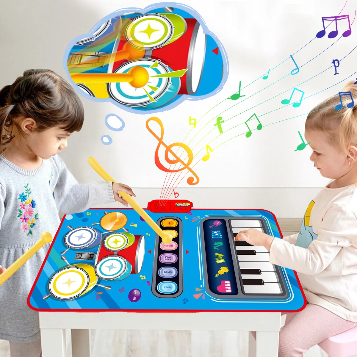 MelodiMat – Tapis de jeu musical interactif pour enfants