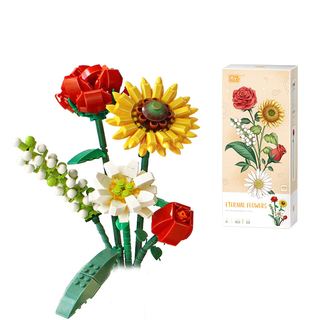FloraBloom - bouquet de fleurs 3D pour des espaces apaisants