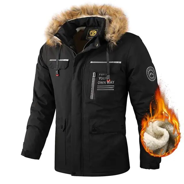 Chris - Veste à capuche en polaire avec zip