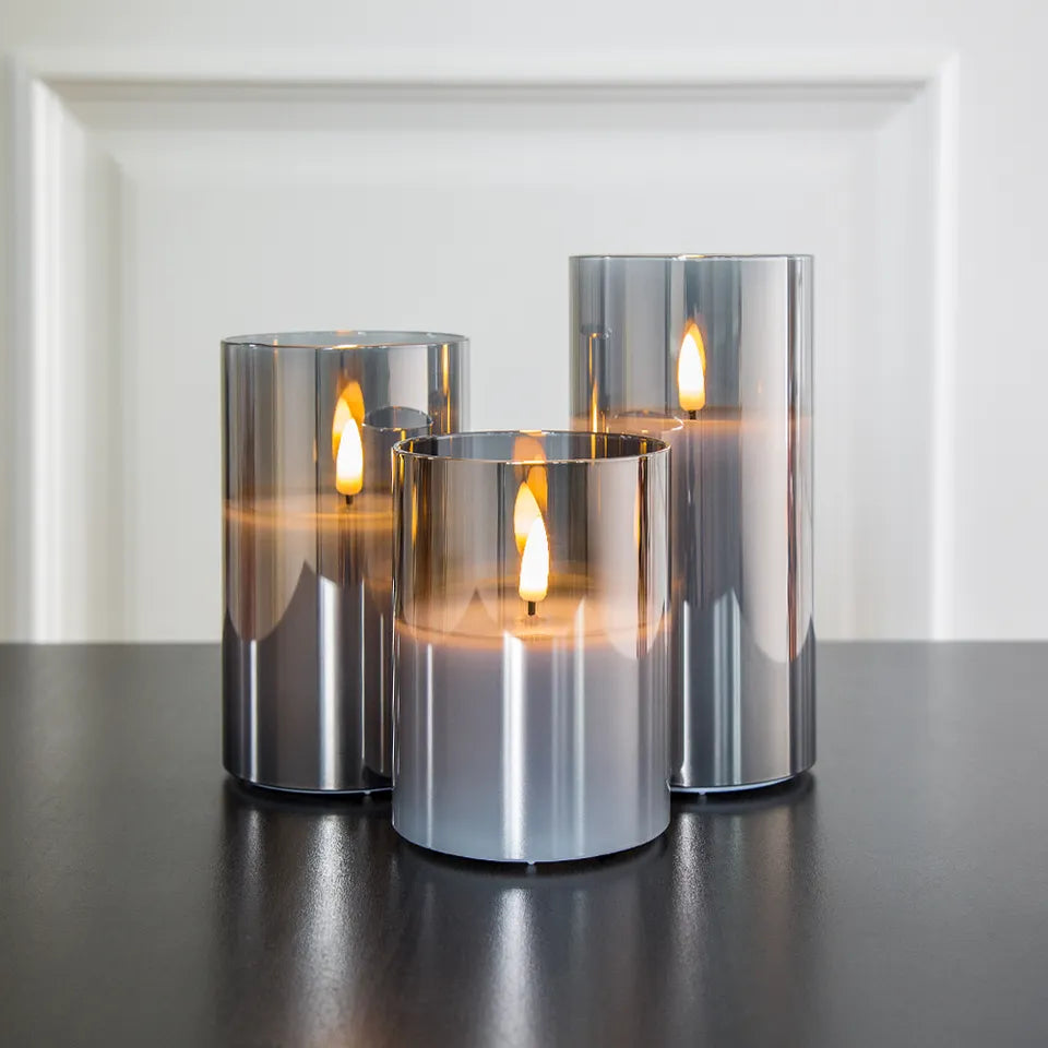 Bougie parfumée AmberLys en verre | 1 + 2 GRATUIT