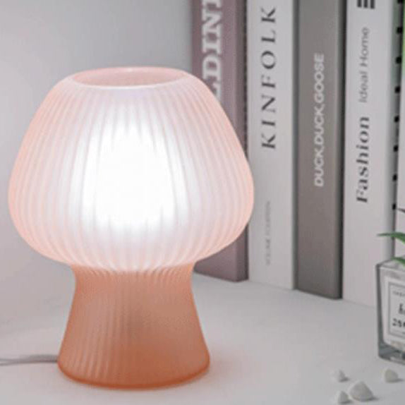 LumiMuse Lampe de Chevet en Verre Vintage – Éclairage de Chevet LED Réglable