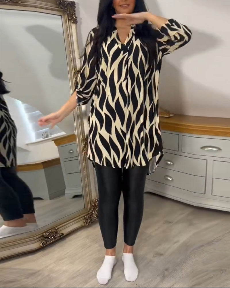 Blouse décontractée Elise en tissu léger