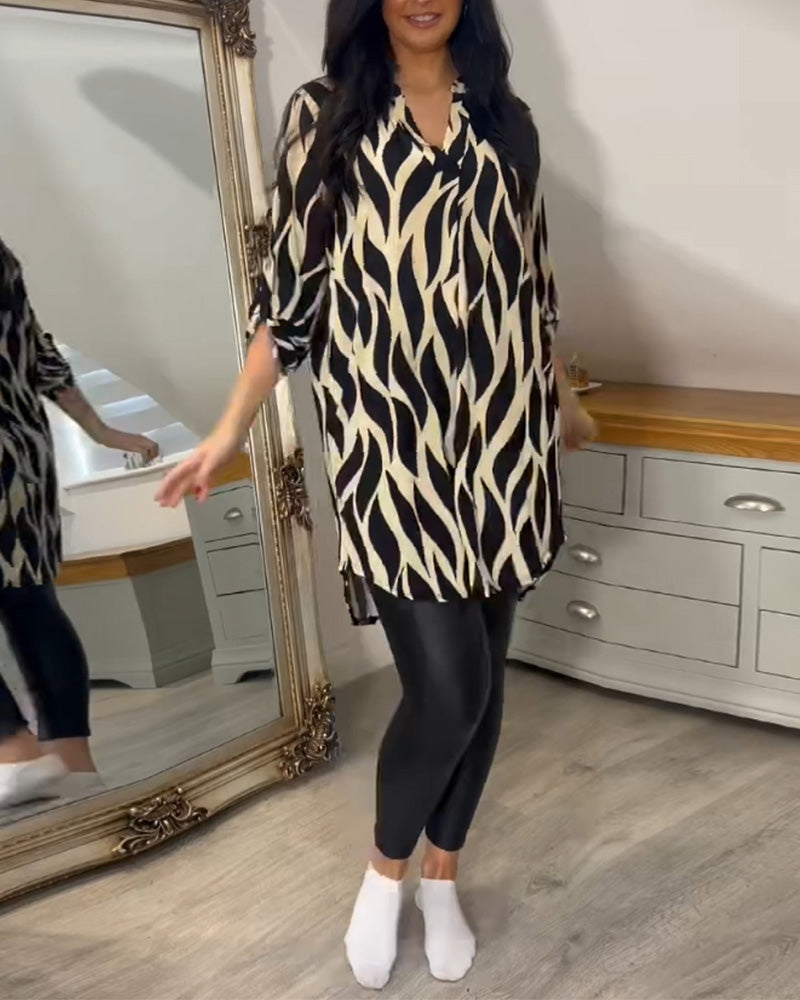 Blouse décontractée Elise en tissu léger