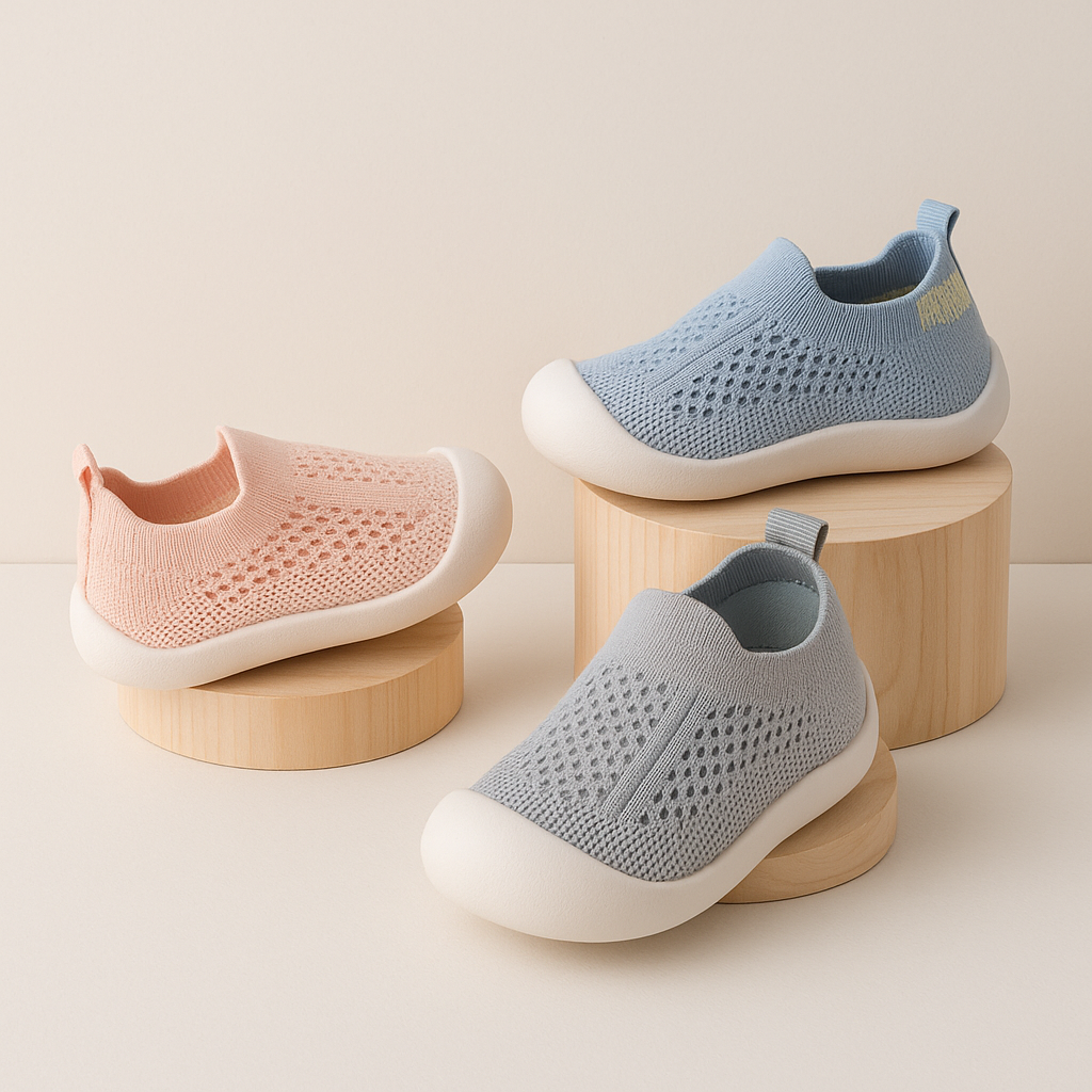 Kiddova - Baskets pour enfants robustes antidérapantes