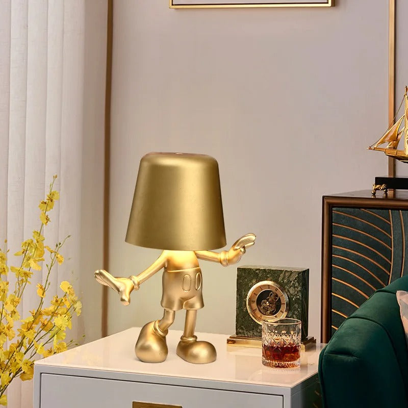 Lampe de table tactile sans fil LumaTouch – Éclairage élégant et réglable