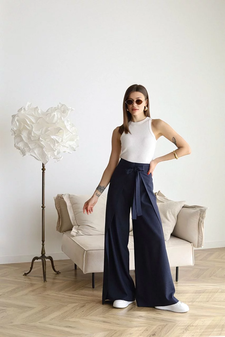 Lucia - pantalon large