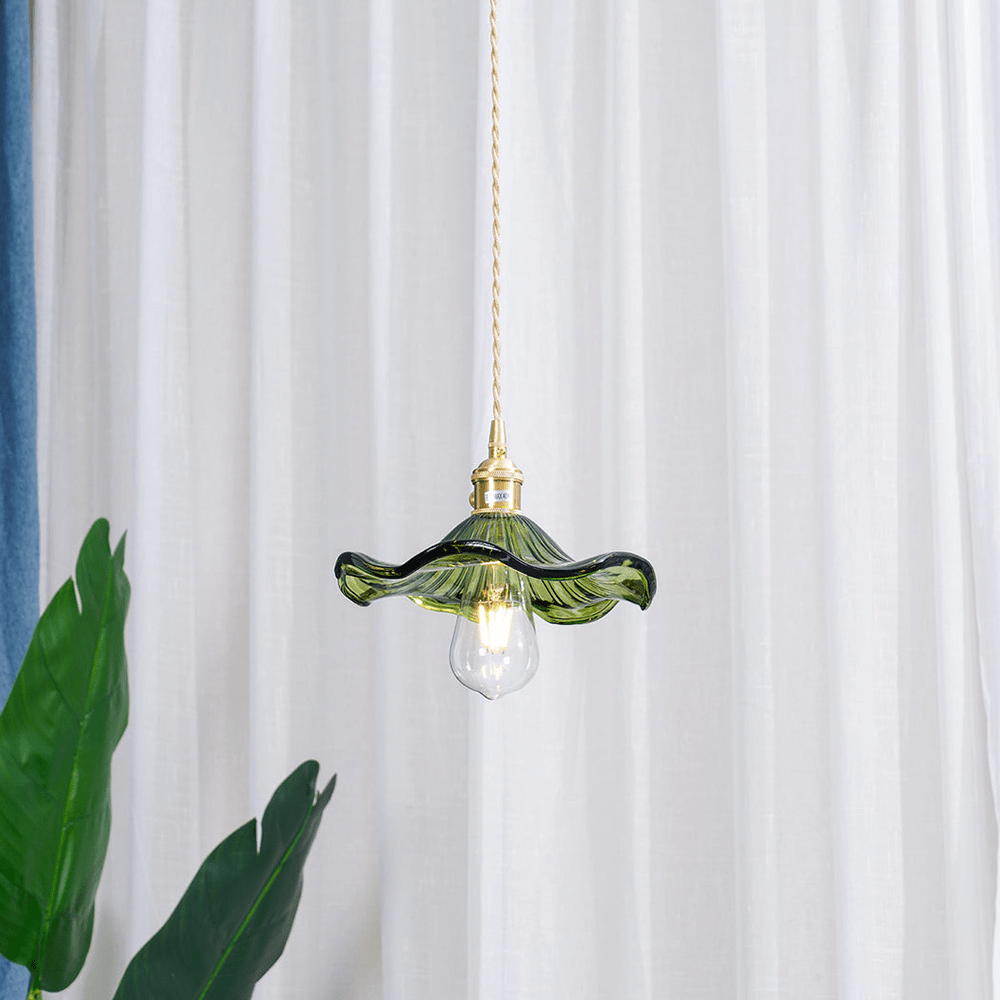 Lampe stylée à fleur d'hibiscus