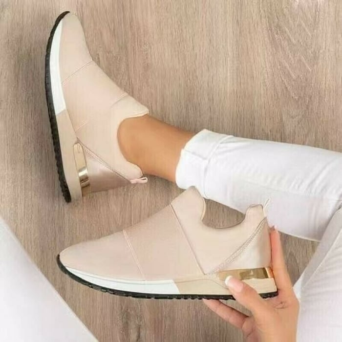 Jean - Baskets métalliques slip-on smart et sans effort