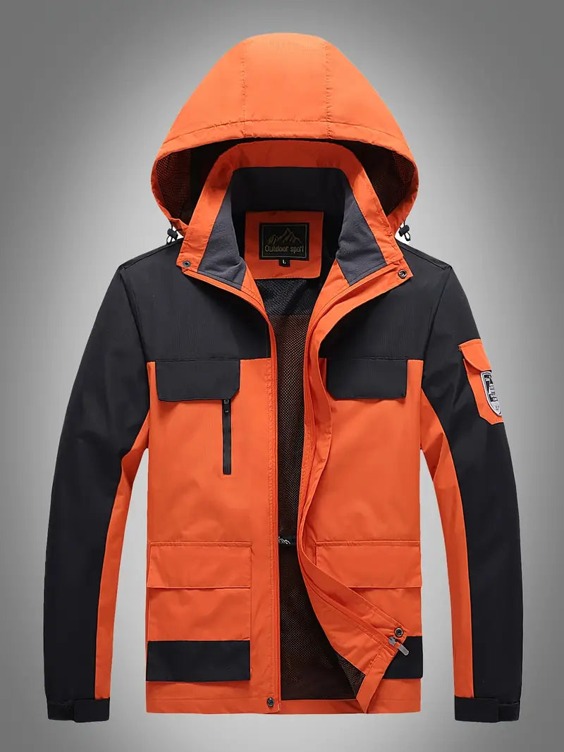 Veste à capuche imperméable élégante Allen