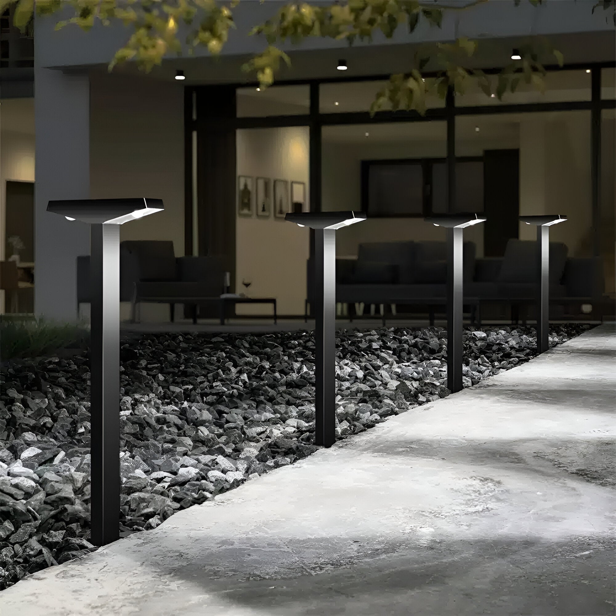 SolarTee - Lampes de chemin éclairées par LED