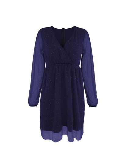 Robe scintillante à décolleté en V élégante Imelda