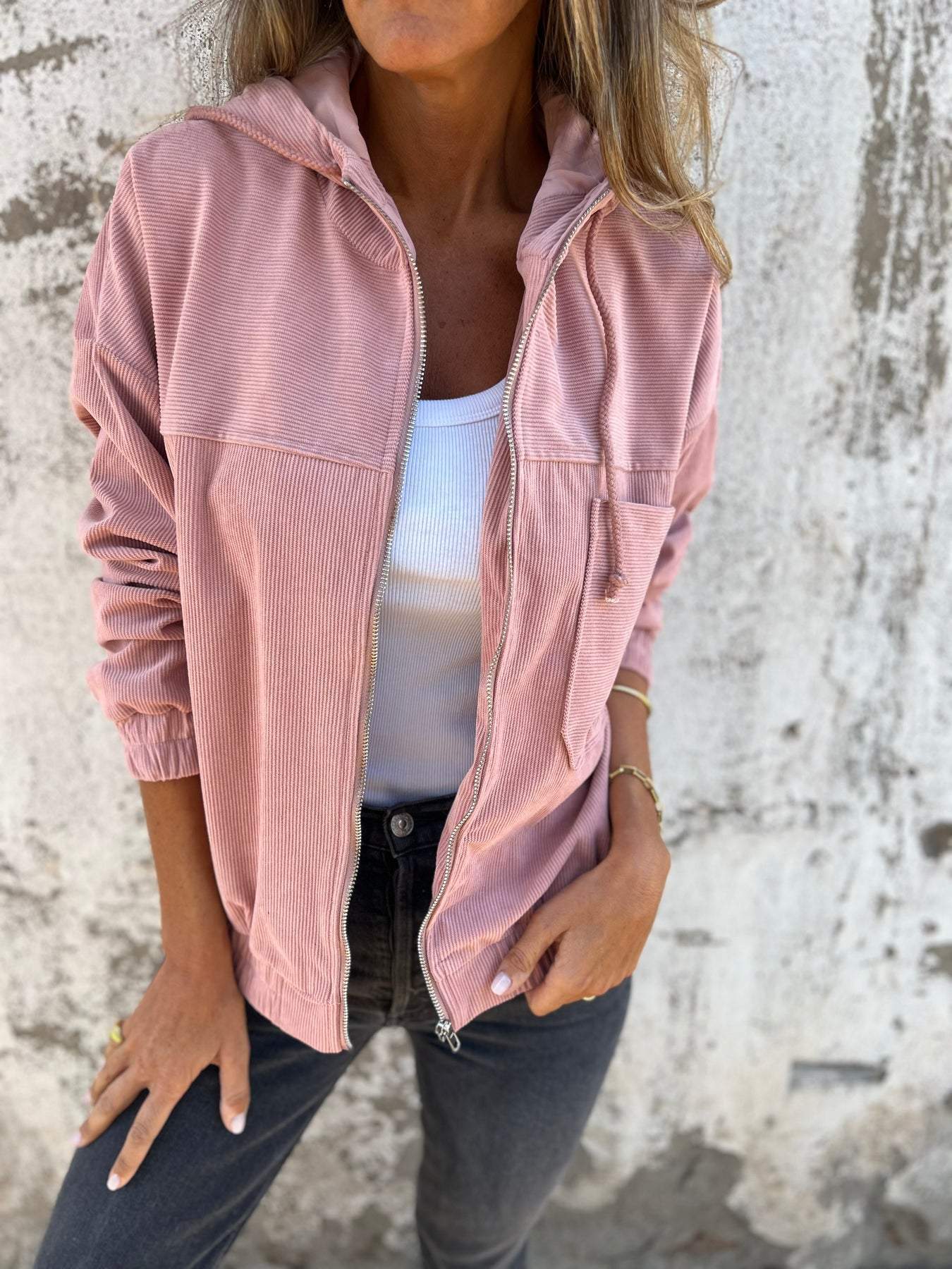 Mathilda - Veste à capuche zippée avec poche