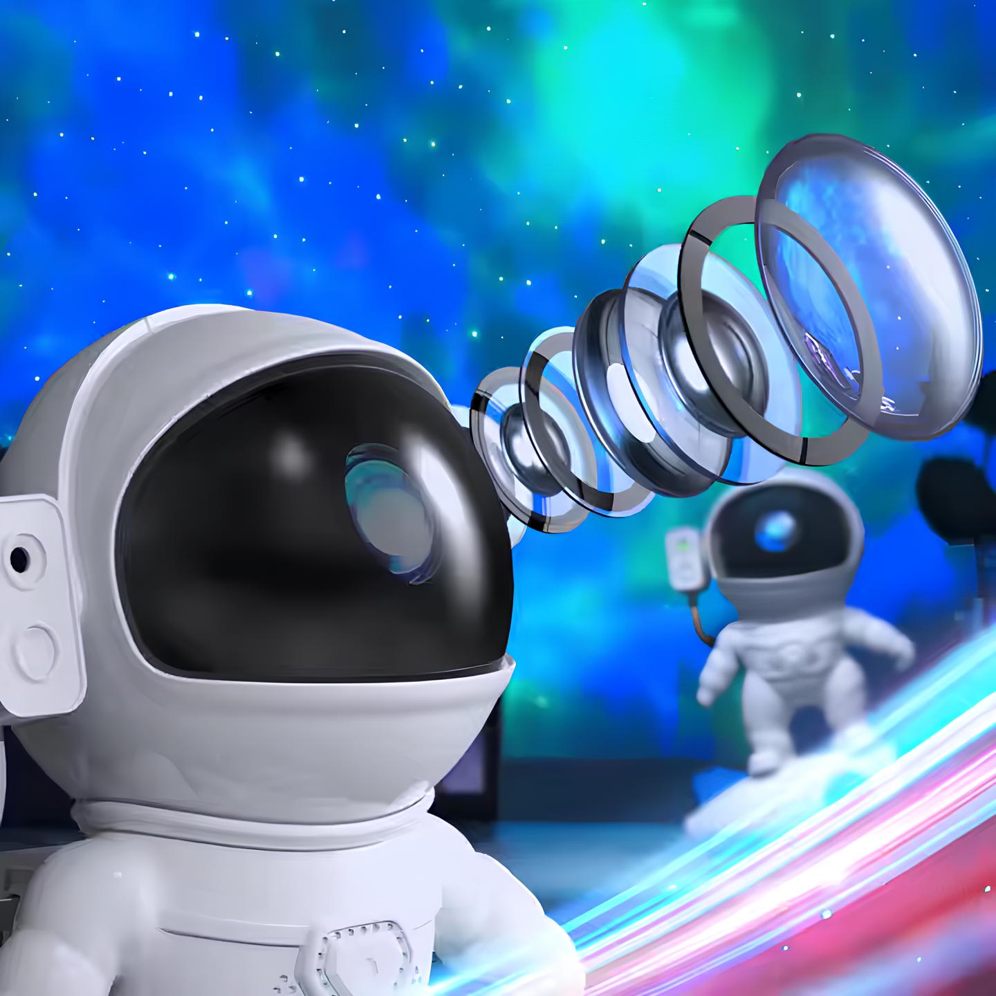 StellarBuddy - Projecteur de galaxie astronaute à lumière naturelle