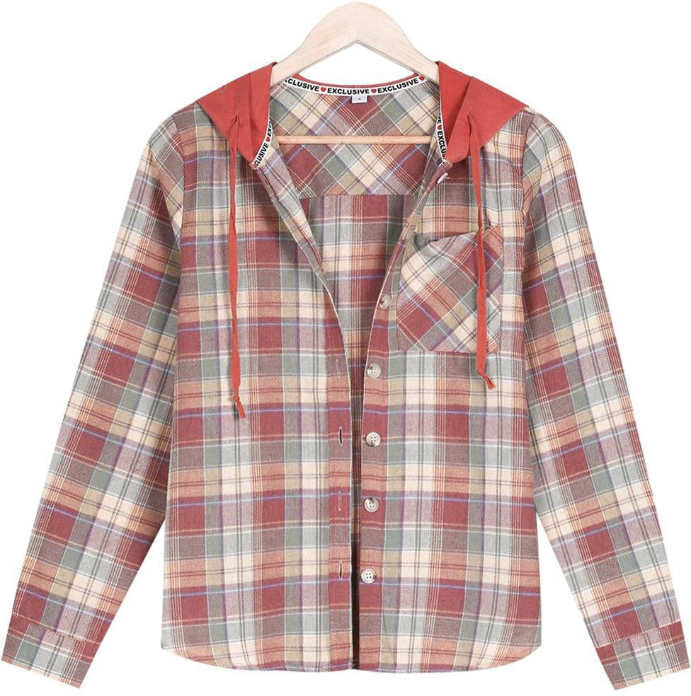Tendance d'automne® - Pull à capuche inspiré de Layla avec boutons
