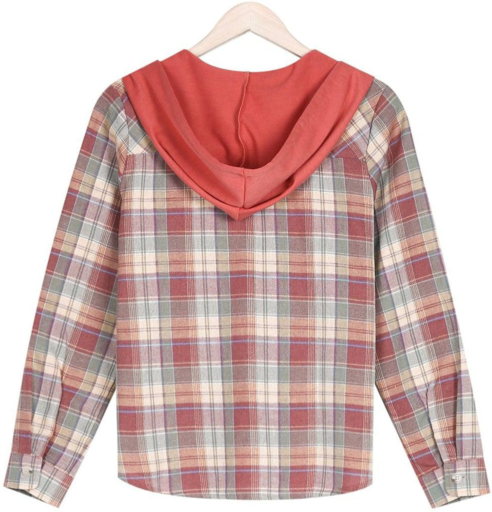 Tendance d'automne® - Pull à capuche inspiré de Layla avec boutons