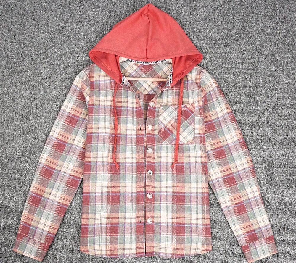 Tendance d'automne® - Pull à capuche inspiré de Layla avec boutons