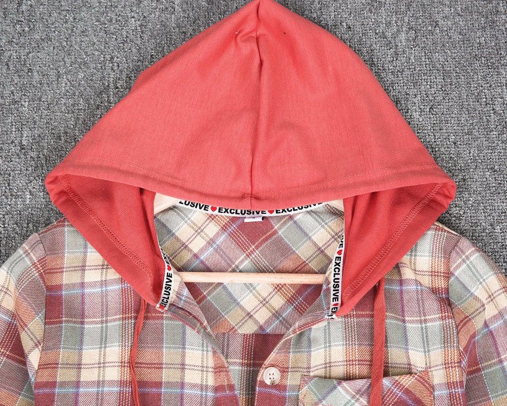Tendance d'automne® - Pull à capuche inspiré de Layla avec boutons