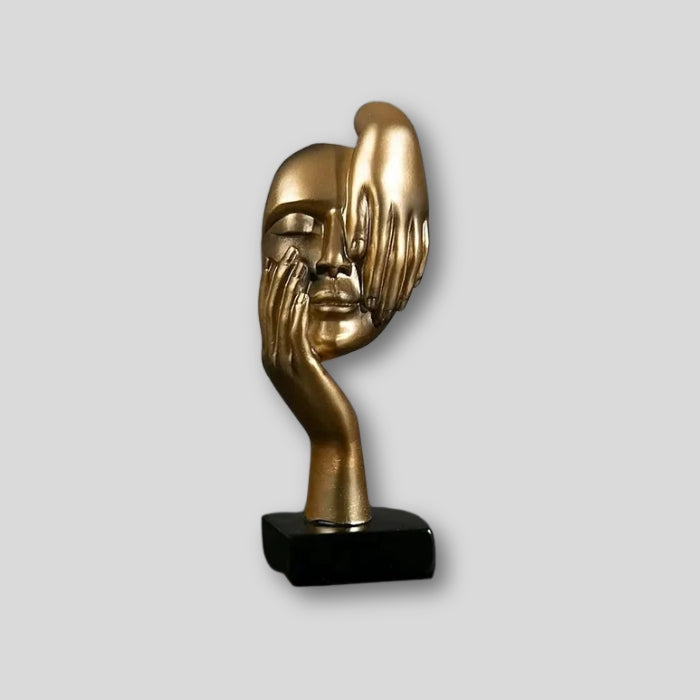 NordicMuse - Sculpture de visage abstrait
