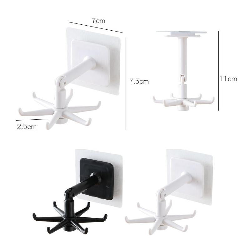 Crochets Suspendus Rotatifs à 360° SwiftHook – Rangement Intelligent pour Votre Maison