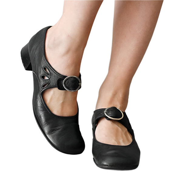 Carey - Chaussures chics avec boucle et petit talon