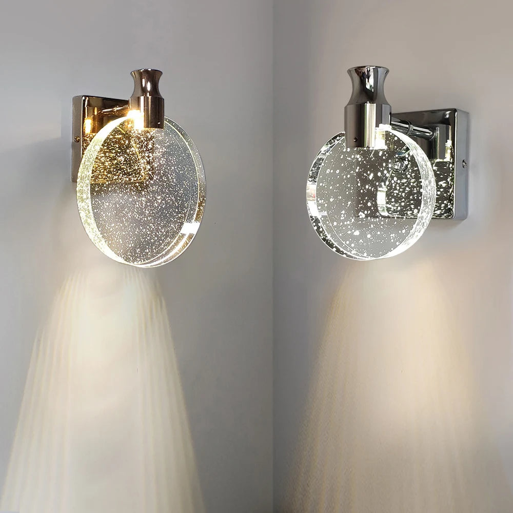LumeGlow - Élégante lampe murale en forme de goutte d'eau