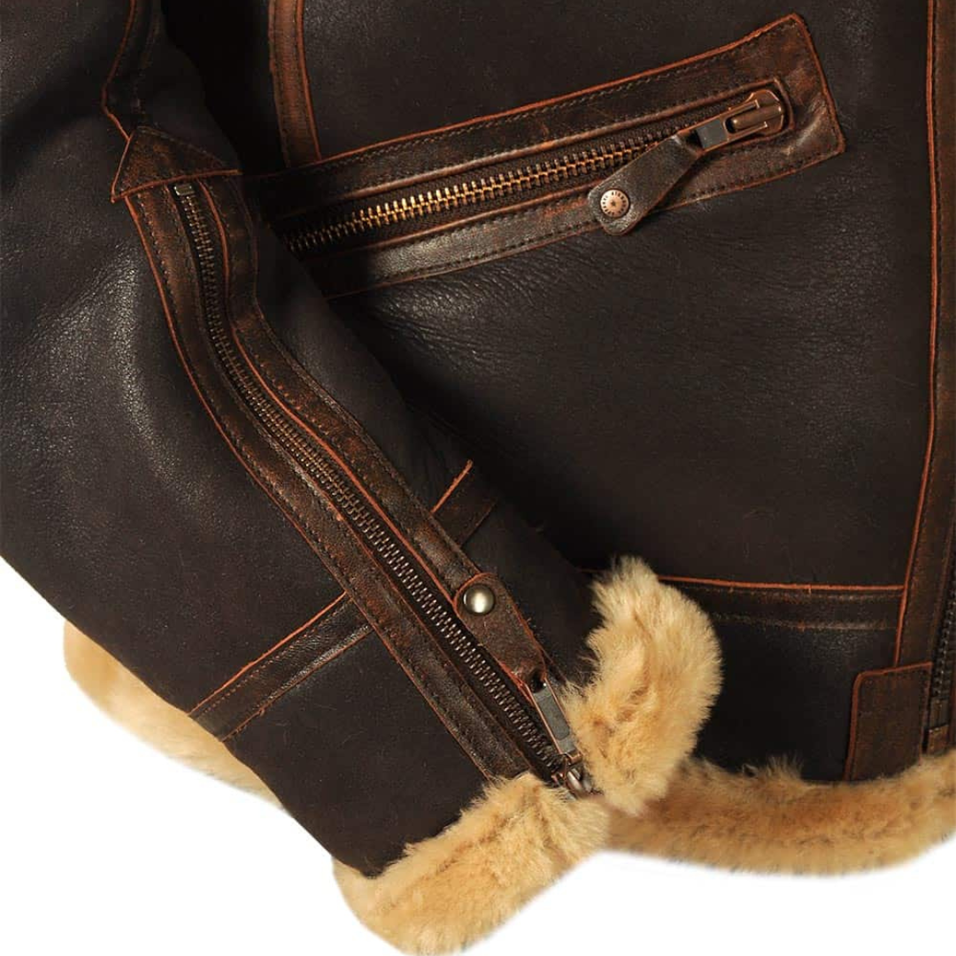 Veste Pilote Atlas – Confort Durable et Isolant pour Toutes les Saisons