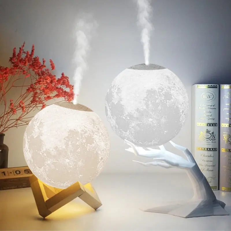 MistLume - Lampe rechargeable et humidificateur
