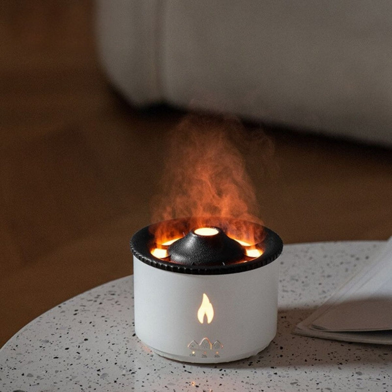 AromaGlow - Diffuseur d'huiles essentielles ultrasonique avec lumière d'ambiance LED