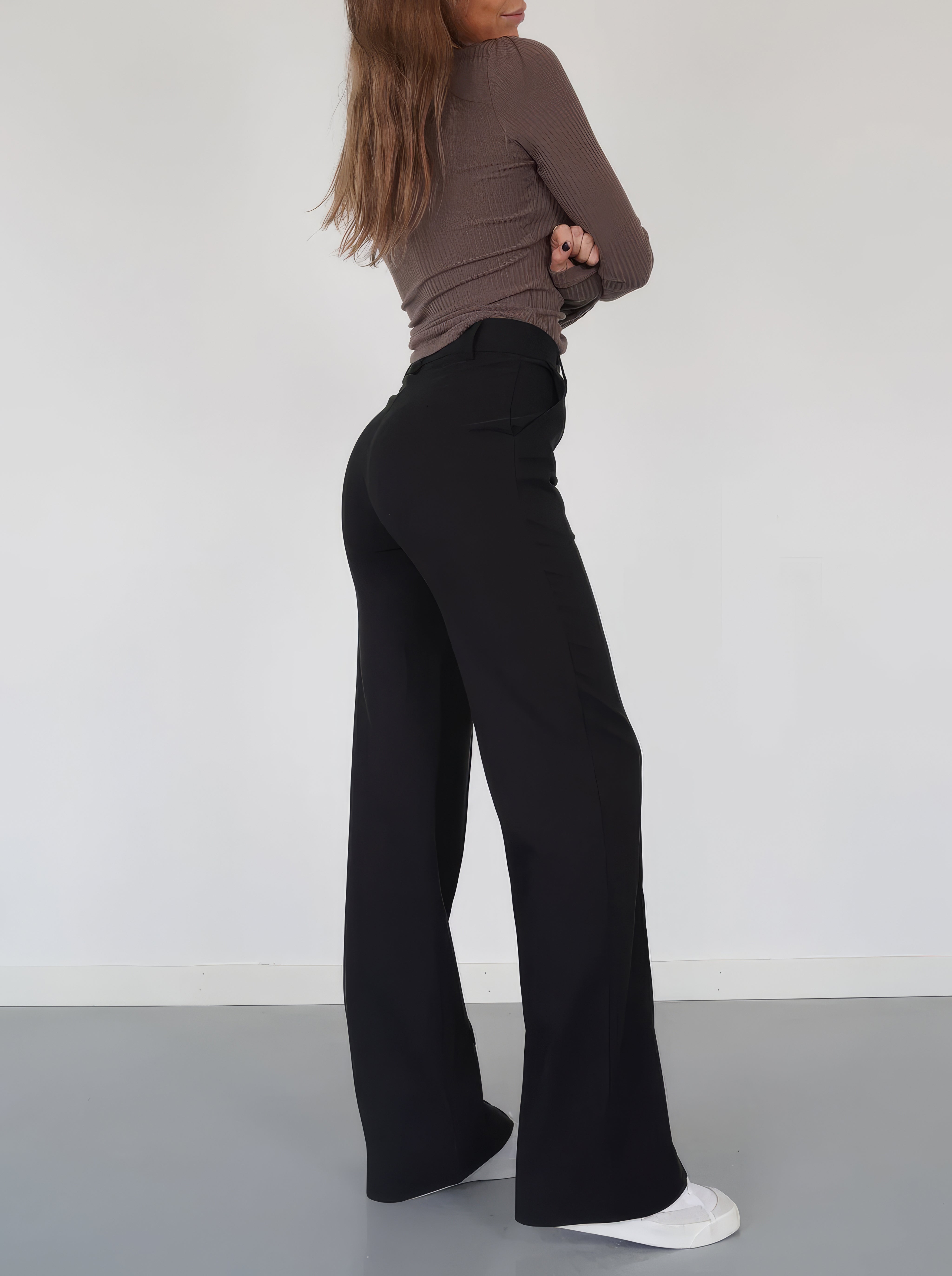 Pantalons Évasés Chic Lucy pour un Style Sans Effort