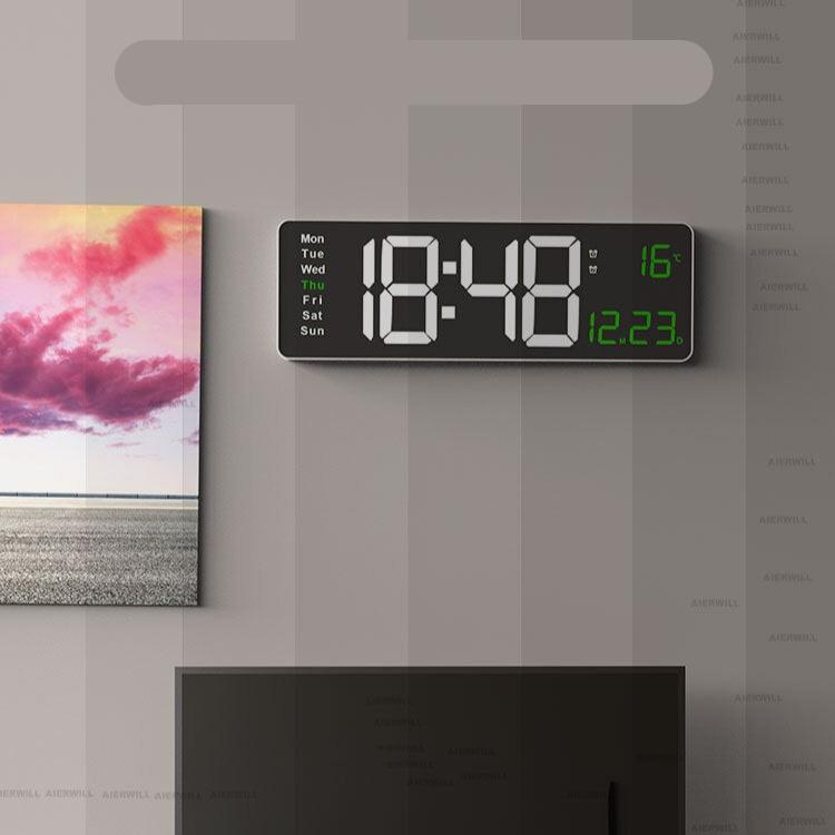 LumiTime - Horloge numérique élégante avec écran éclairé