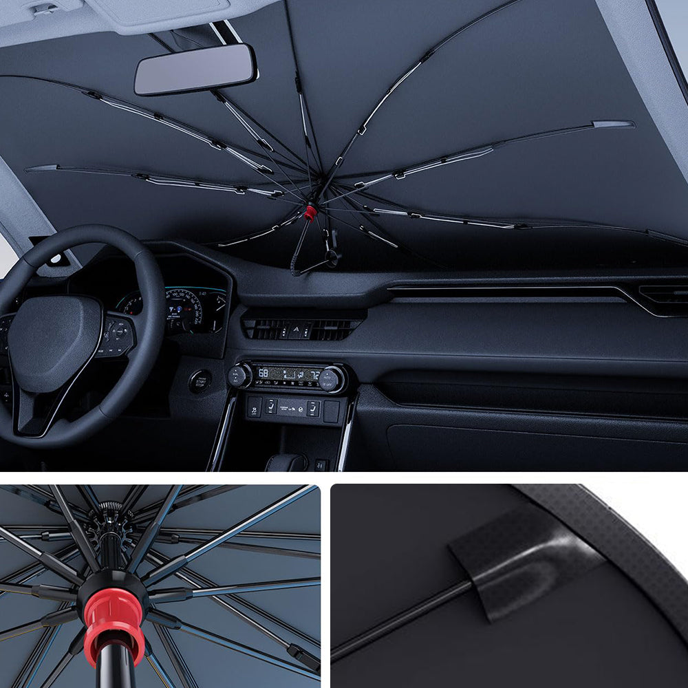 CoolGuard Pare-soleil Forrude – Protection UV efficace et occultation solaire rafraîchissante pour la voiture