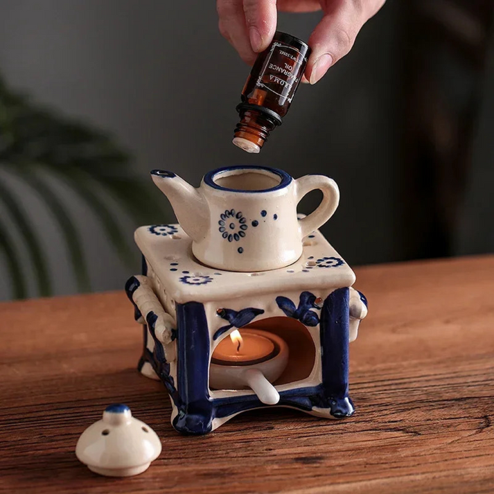 TeapotGlow - Mini théière Komfur diffuseur d'arôme