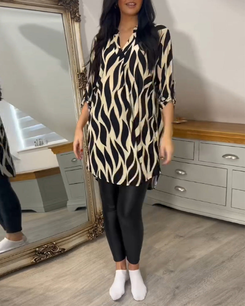 Blouse décontractée Elise en tissu léger