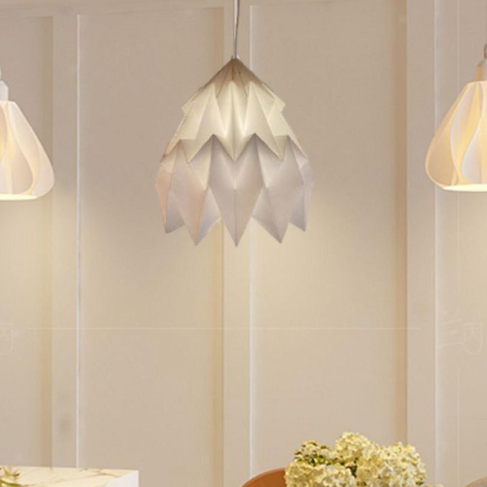 SoftLight - Abat-jour suspendu inspiré de l'origami