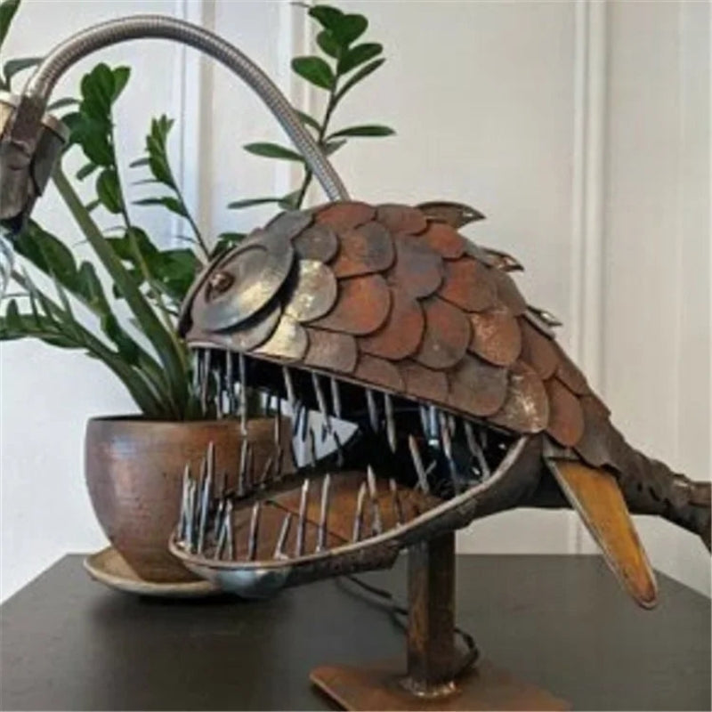AnglerGlow - Lampe de poche en métal recyclé