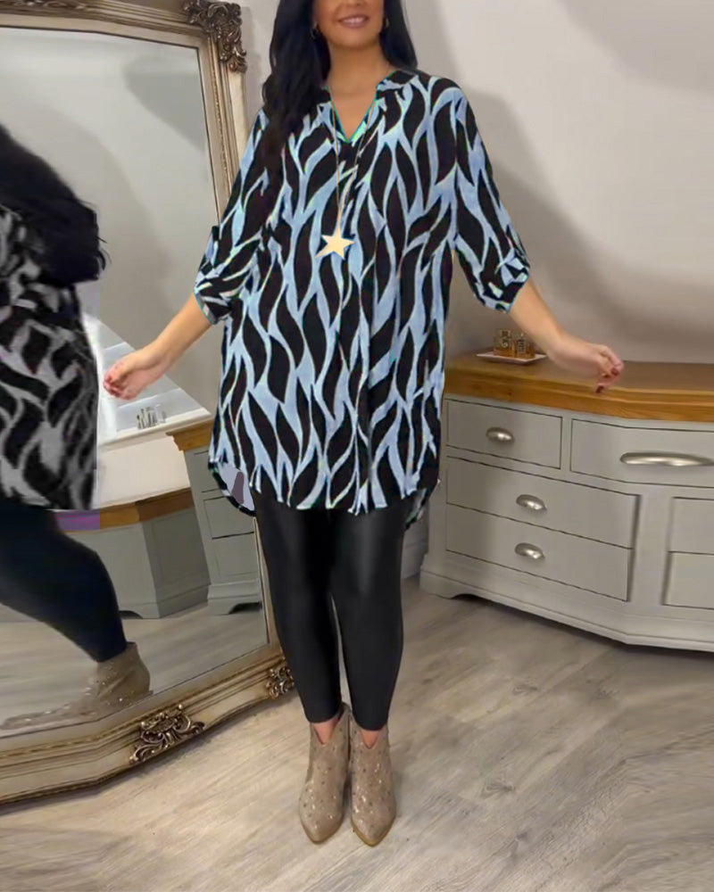 Blouse décontractée Elise en tissu léger