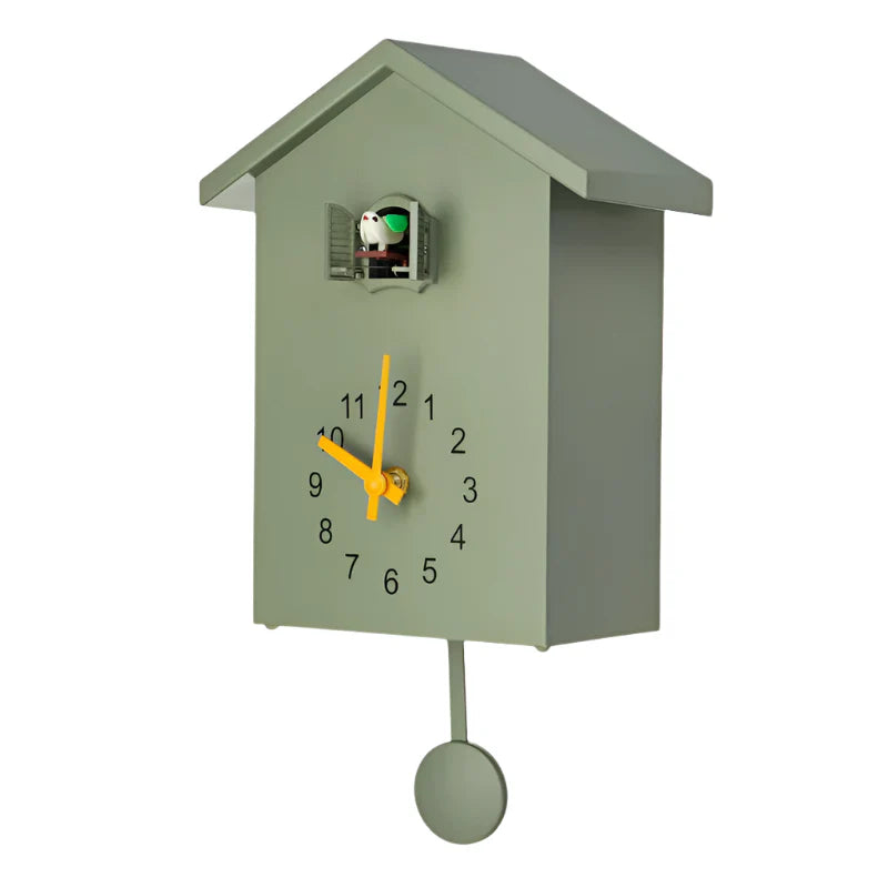 Pendule Murale à Quartz Classique Cuckoo pour Maison et Bureau