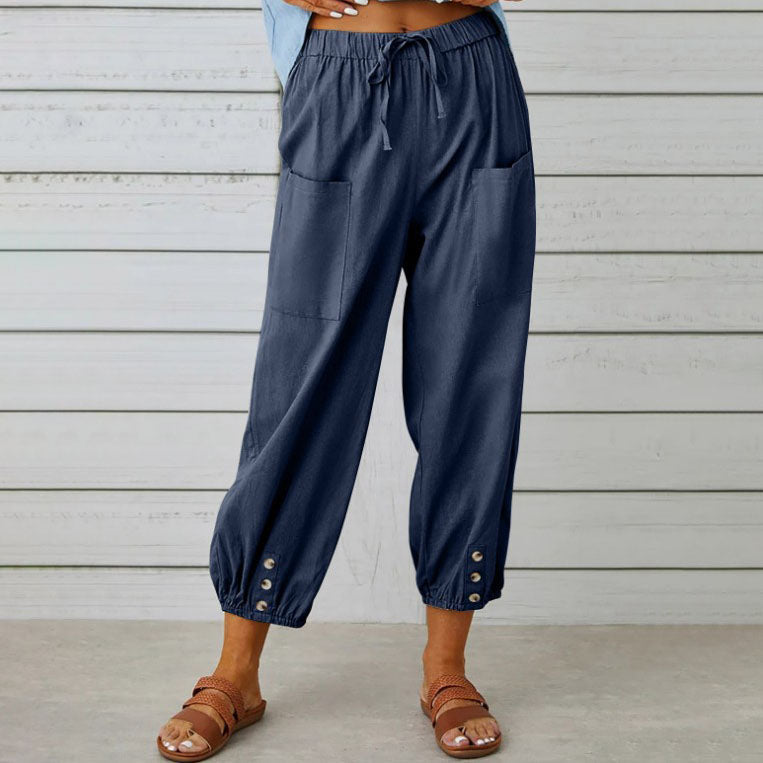Martha- Pantalon à jambes larges