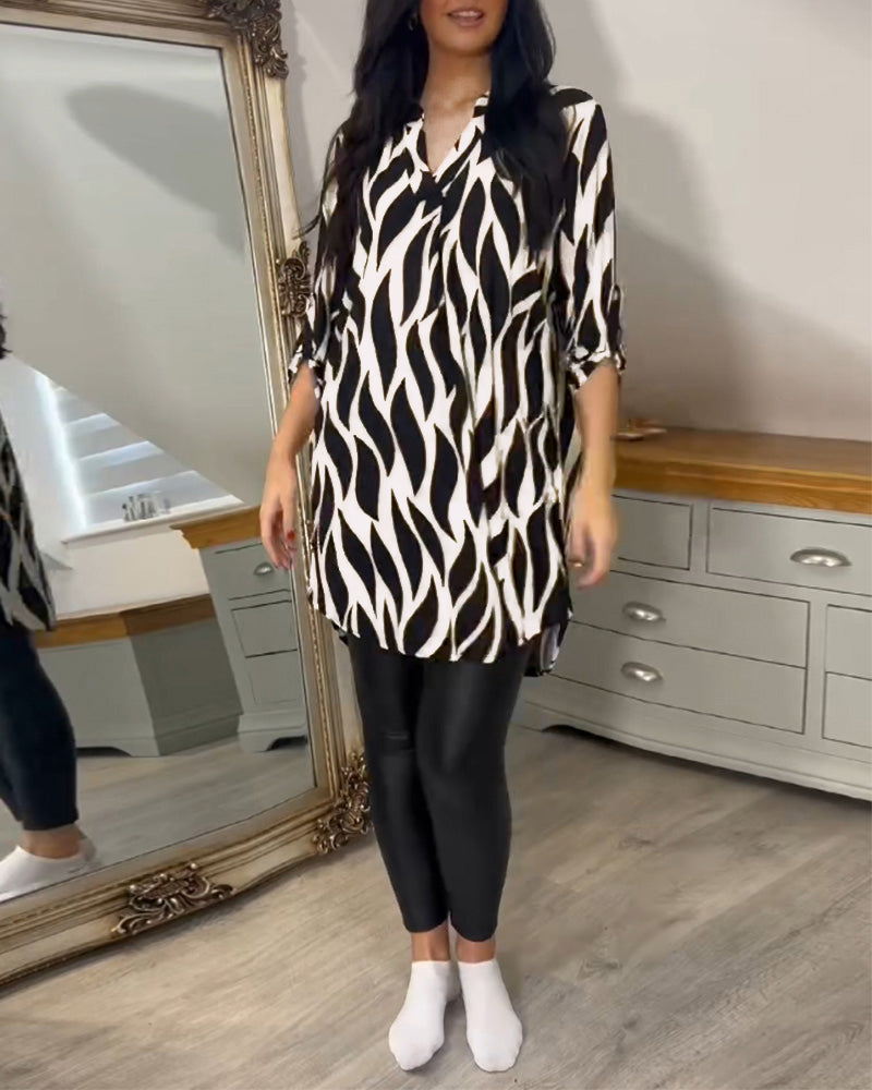 Blouse décontractée Elise en tissu léger