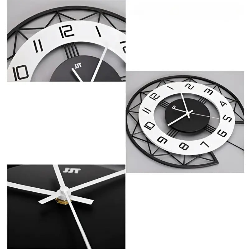 SilentForm - Horloge Murale Moderne