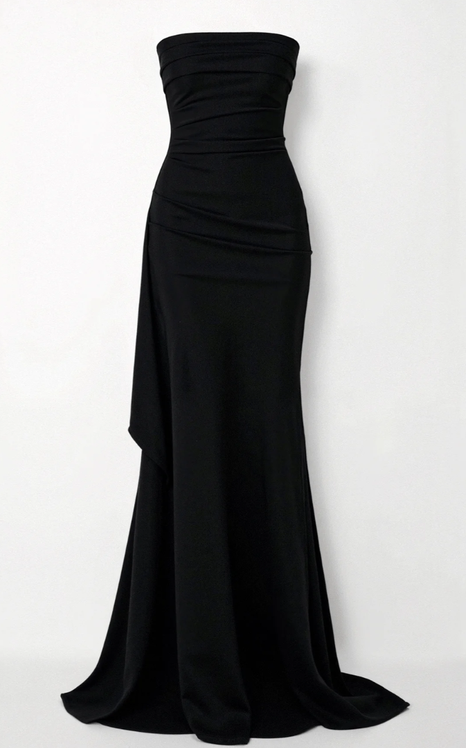 Novi - Robe maxi sans dos avec fente hauteur cuisse