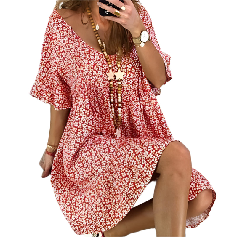 Dolly - Robe d'été à manches mi-longues