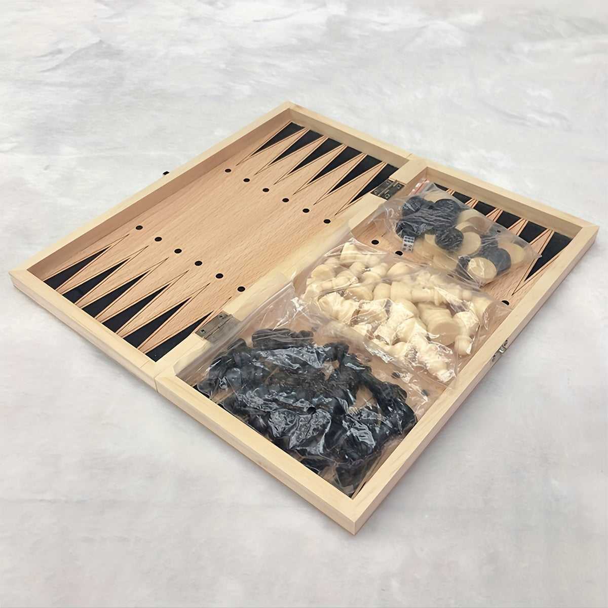Ensemble d'échecs pliable - Compact et pratique