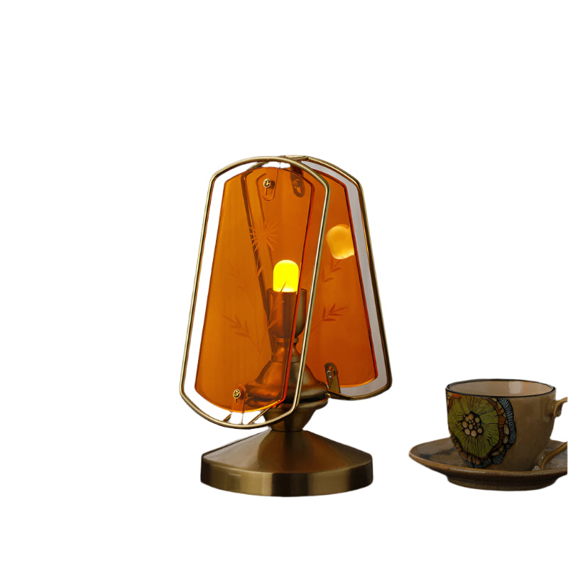 PetalGlow - Lampe de chevet avec gravure de fleurs