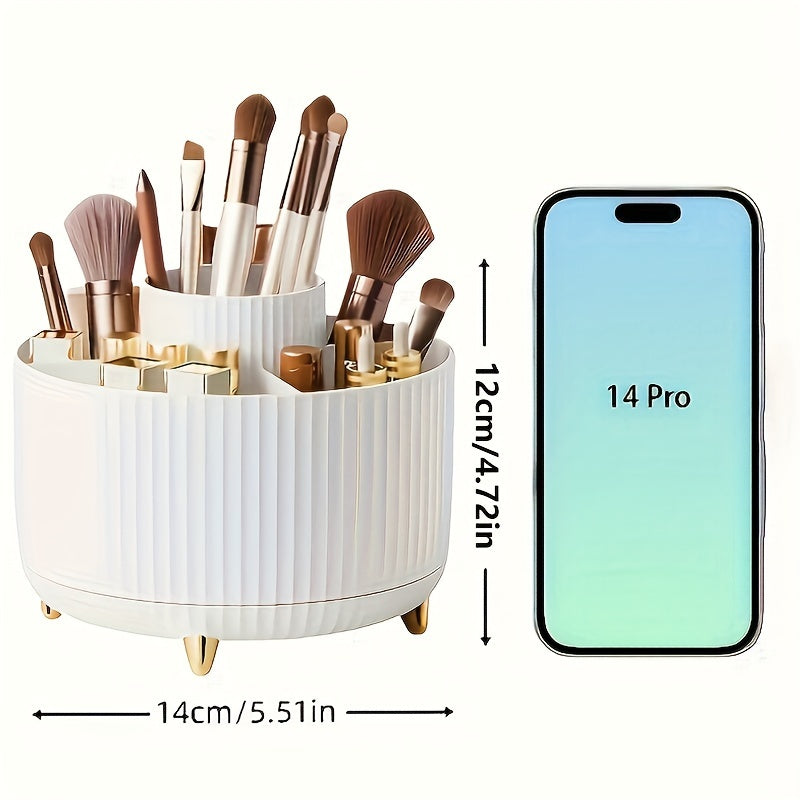 Organisateur pivotant à 360° ElegantSpin – Rangement cosmétique