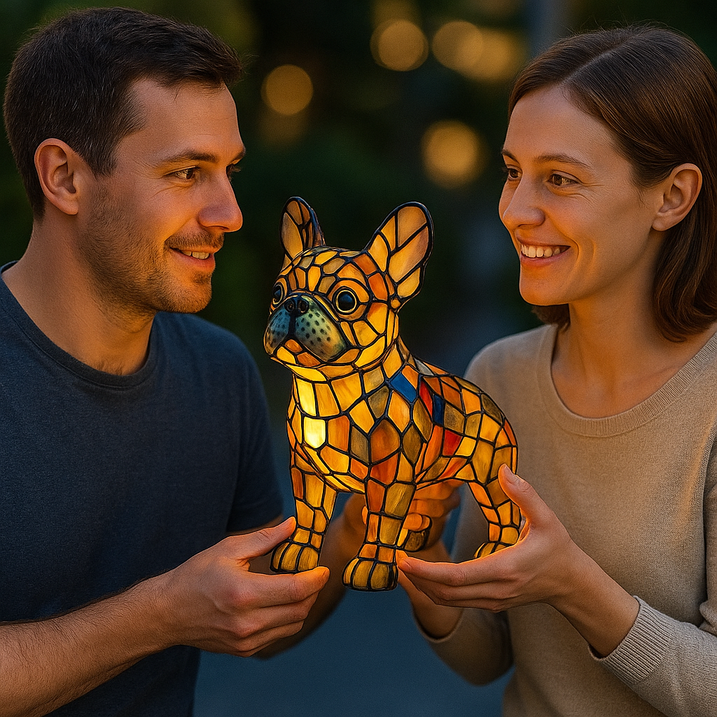 Leuchthund - lampe faite à la main qui illumine les cœurs