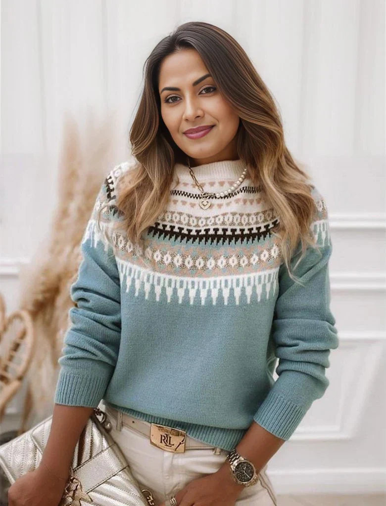 Jane – Pull en tricot avec charme scandinave classique