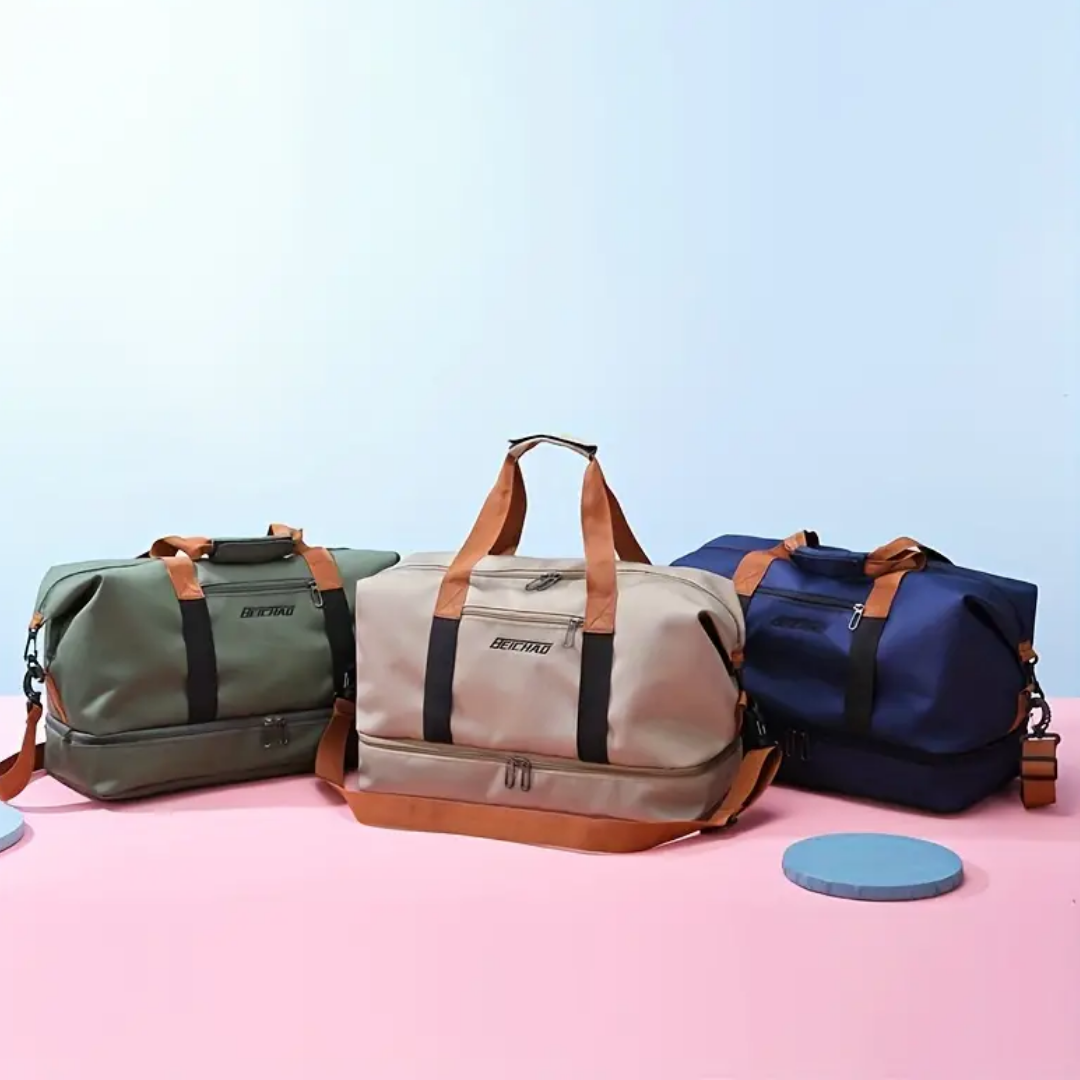 RejseMate Grande Valise de Voyage avec Plusieurs Compartiments et Fermeture Éclair Résistante